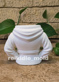 قالب سیلیکونی جامدادی هودی دخترانه قالب جامدادی لباس دخترانه