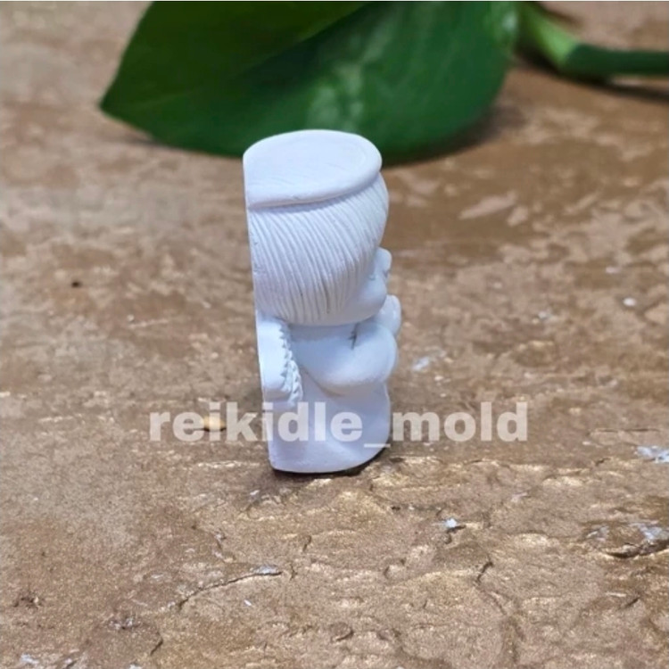 قالب سیلیکونی فرشته کوچولو پشت تخت قالب فرشته کوچولو