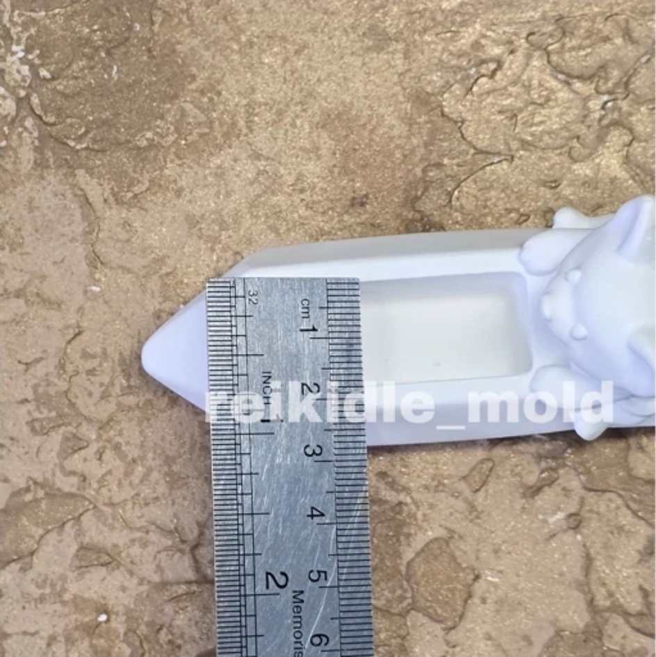 قالب سیلیکونی گلدان مینیاتوری مداد خرسی قالب گلدان کوچک