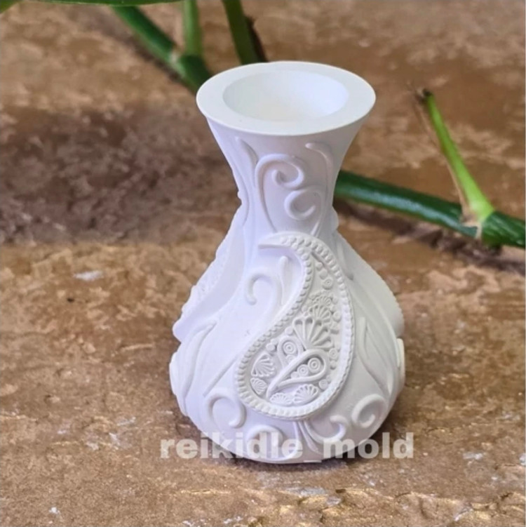 قالب سیلیکونی گلدان مینیاتوری کد 3 قالب گلدان مینیاتوری کد 3