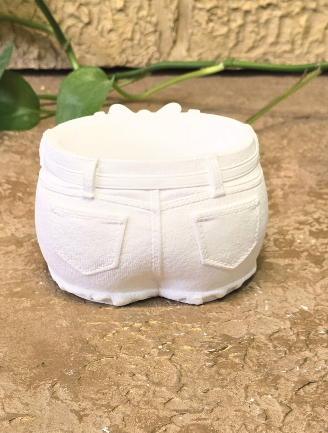 قالب جامدادی شلوارک قالب سیلیکونی جامدادی، جابراشی یا گلدان شلوارک