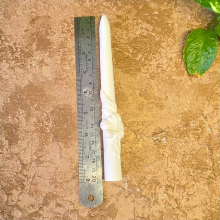 قالب شمع قلمی گل ختمی قالب سیلیکونی شمع قلمی گل ختمی
