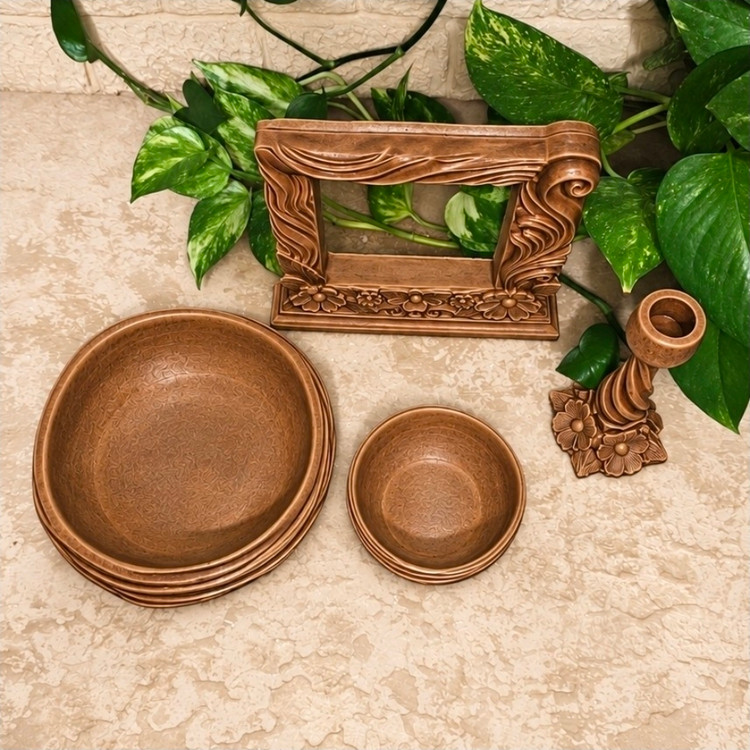 قالب سیلیکونی ست چوبینه قالب ست هفت گسین چوبینه 4 تکه